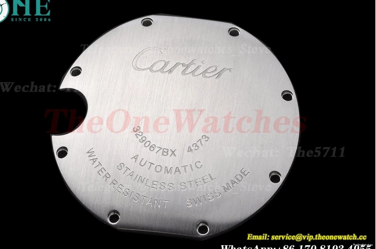 LE Dia Cartier SS NH05 GDF White De Dia 33mm Bleu Ballon 0122